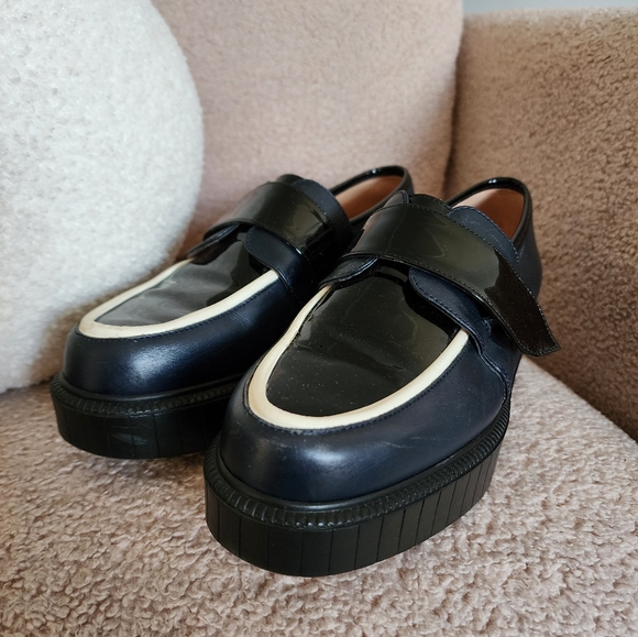 Robert Clergerie Platform Loafers - Picture 4 of 9